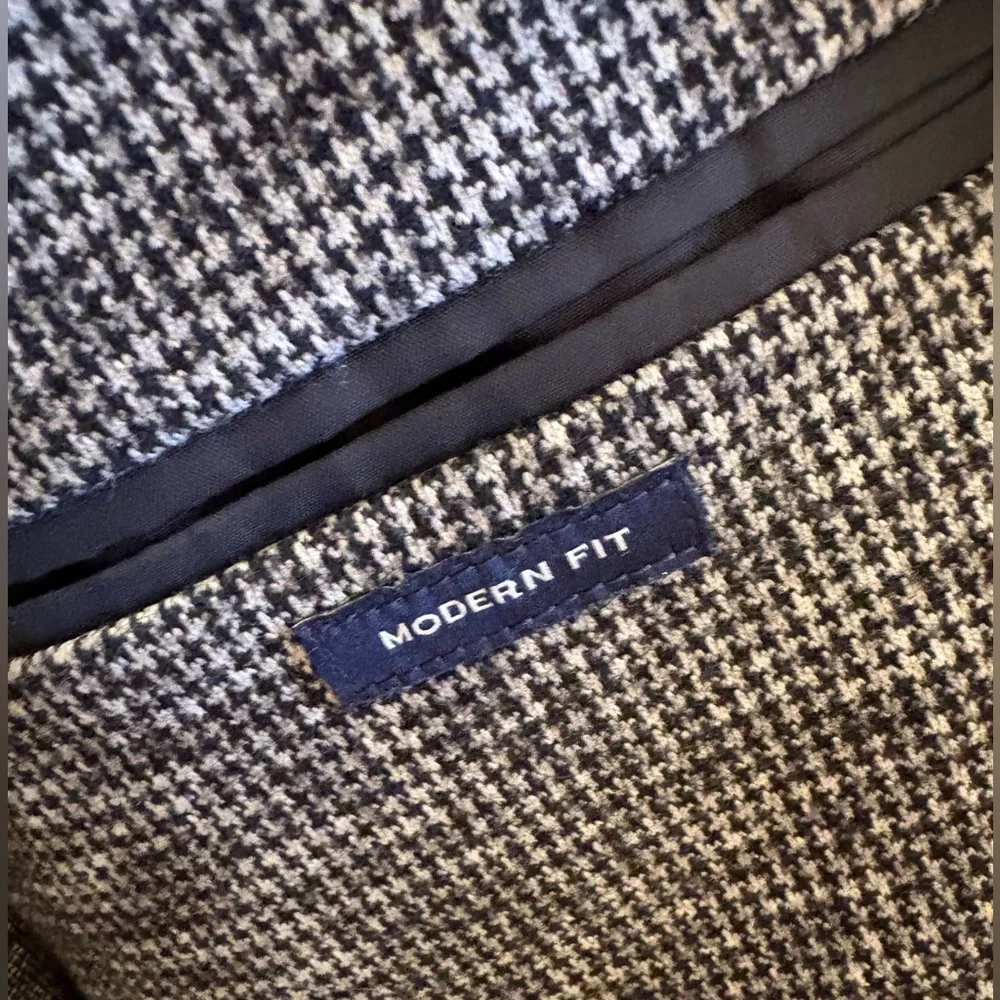 NWOT Joseph Abboud Modern Fit Houndstooth Sport Coat Men’s 44 Short